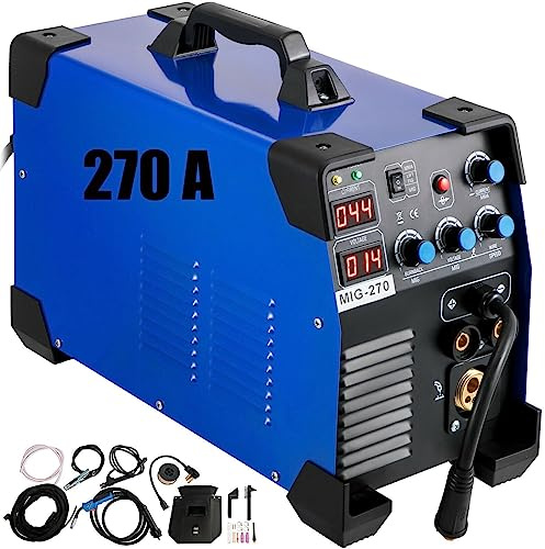 Versión mejorada MIG Soldadora 270A MMA TIG 3 en 1 Combo Funcionamiento Estable