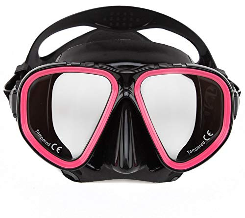 dykmask, Goggles herr och kvinnor vuxen dykmask dykglasögon set simmask snorkelmask dykutrustning