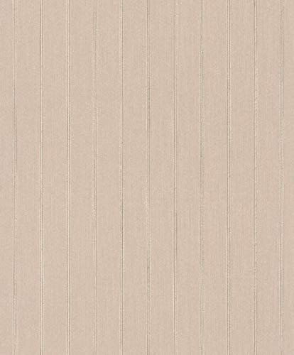 Textiltapete Streifen rosa braun Glanz Rasch Textil 079288
