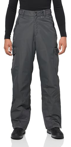 Arctix Herren Snowsports Cargohose Skihose, Dunkelgrau, 4XL/91 cm Entrepierna