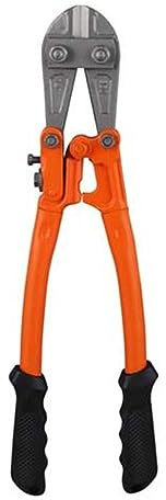 Edward Tools Bolt Cutter 14” - Heavy Duty Forged T8 Steel Blade Cuts Steel Wire, Chain Link Fence, Metal Rods, Screws, Locks, Small Padlocks - Cutters Ergonomic Rubber Grip Handle