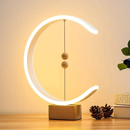 Heng Balance lampada/Heng Lampada - Ellipse magnetico mezz'aria Switch USB alimentato lampada a LED, 3 colori regolazioni di temperatura