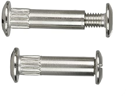 emoebelbeschlaege Schrank Verbindungsschraube Schrankverbinder Möbelverbinder 30-40mm M4 M6 (50, M6 [ 30-40 mm] 8mm)