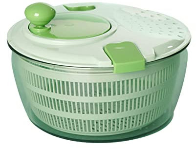 Petit essoreuse à salade - Mini essoreuse à laitues et séchoir à légumes - Panier de lavage pour la cuisine, la déshydratation de la salade