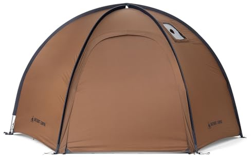 OneTigris Coco-NEST Solo Hot Tent with Stove Jack, 3000mm Waterproof Windproof Free-Standing Dome Tent with Mesh Inner