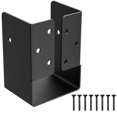 Heavy Type Corrosions Resistant Flanges Brackets for Reinforcing Garden Fences and Outdoor Structures Heavy Type Stainless Steel Brackets