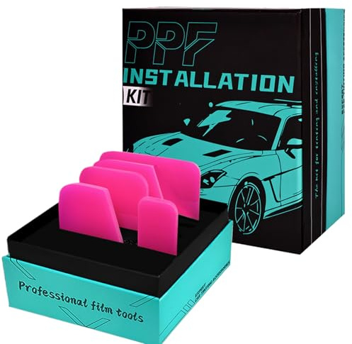 Foil Scraper | Car Foil Puller Assembly | Pack of 5 Multi-Purpose Film Puller for Car Truck Motorcycle Mirror Home Bathroom Display Case