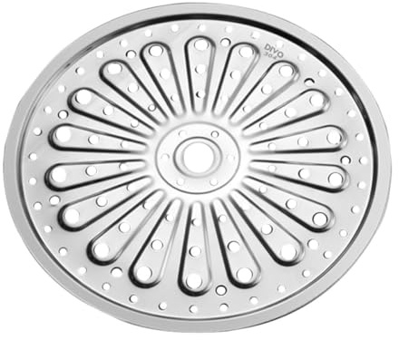 Cabilock Rejilla de Vapor de Acero Inoxidable Gruesa para Cocina Bandeja para Cocinar al Vapor con Compatibilidad para Ollas y Arroceras Fácil Limpieza y Uso Doméstico