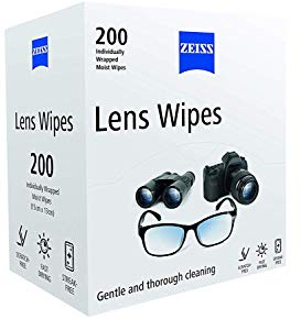 Pre-Moistened Lens Wipes for Glasses Camera Phone Cleaning 200Ct New