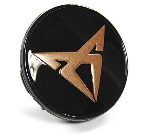 Seat 575601171VUW Tapacubos (1 unidad) Tapacubos Cupra, diseño de tapacubos, color cobre