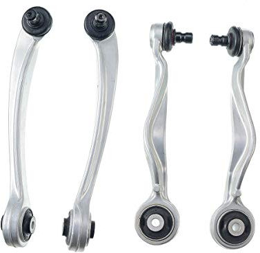 Lot de 4 bras de suspension avant supérieur gauche et droit compatible avec A4 A6 Allroad Exeo P-a-s-s-a-t 8H7 B6 8HE B7 1994-2013 8E0407505A