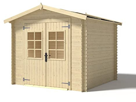 Salone Negozio Online Casetta Sara in Legno Nordico 246x200x220H Senza Pavimento