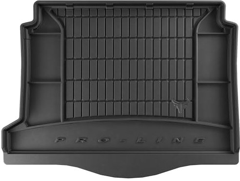 MOTOS Kofferraum schutzmatte passend für Ford Mondeo V 2014-2022 Kombi, Hybrid (HEV), Kofferraumablage, mit Aussparung auf der linken Seite Verbessern Sie Ihren Reisekomfort mit Antirutschmatte Auto T