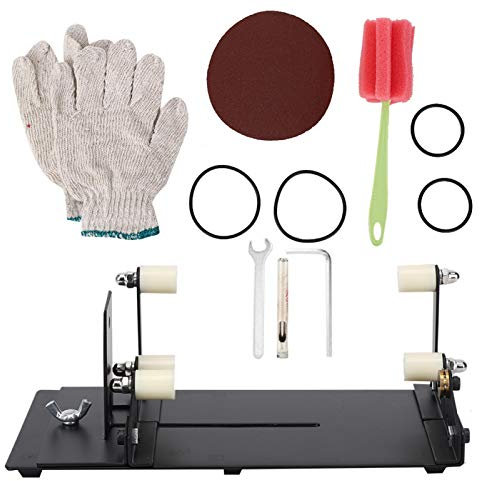 Glasflaschenschneider-Kit, DIY-Flaschenschneider Edelstahl-Glasschneider zum Schneiden von Wein, Bier, Schnaps, Whisky, Alkohol, Champagnergläsern