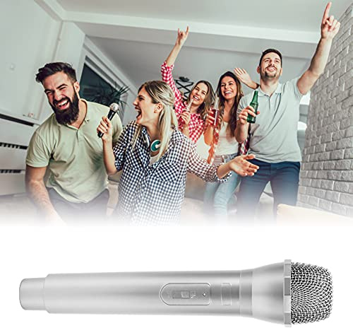 Akozon Micrófono de Juguete micrófono Vintage Desktop Microphone de plástico de utilería Realista para Escenario Divertido o Accesorio de Disfraz Fiesta de cumpleaños favores micrófono de utilería