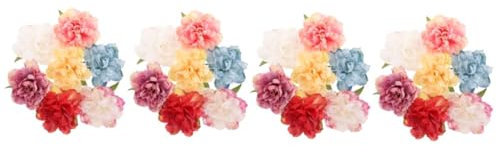 TENDYCOCO 28 Pièces Épingle à cheveux fleur de pivoine pince à cheveux fleurie broche de mariage barrette clip cheveux s de cheveux pour les femmes pinces à cheveux ies