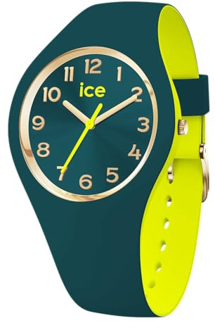 ICE-WATCH - ICE duo chic Dark green lime - Orologio verde da Donna con Cinturino in silicone - 023280 (Small)