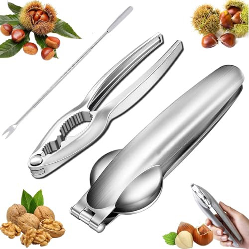 STFYUG Taglia Castagne a Croce, Apri Castagne, Incidi Castagne, Schiaccia Castagne, Taglia Castagne Professionale, Pinza per Castagne, Schiaccianoci per Castagne, Nocciole, Noci ed Altri((B)