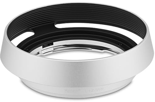 Haoge LH-ZV05W Runde Gegenlichtblende aus Metall für Carl Zeiss Biogon T* 2/35 35 mm f2 ZM, C Biogon T* 2.8/35 35 mm f2.8 ZM, Planar T* 2/50 50 mm f2 ZM; Voigtlander Nokia 35 mm f1.4 VM, 40 mm f1 .4