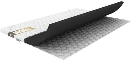 REM-Sen Matratzen Topper Matratzentopper 80x190cm Höhe 6cm Härtegrad 5 (H5) Mattress Topper aus sehr hart Polyurethanschaum, Dreilagige Membranhülle Für Sofa oder jeden Platz, Öko-Tex Zertifiziert
