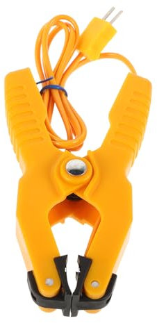 Anneome Dial Temp Kitchen Thermometer K-type Thermocouple Probe Clamp Temp Clamp for Hvac and Plumbing