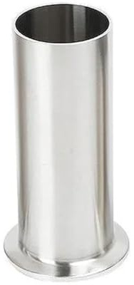 Rohr OD63xTC77.5 lange Klemmhülsen Länge 120 mm SS304 Edelstahl Schweißhülse Tri-Clamp-Armaturen
