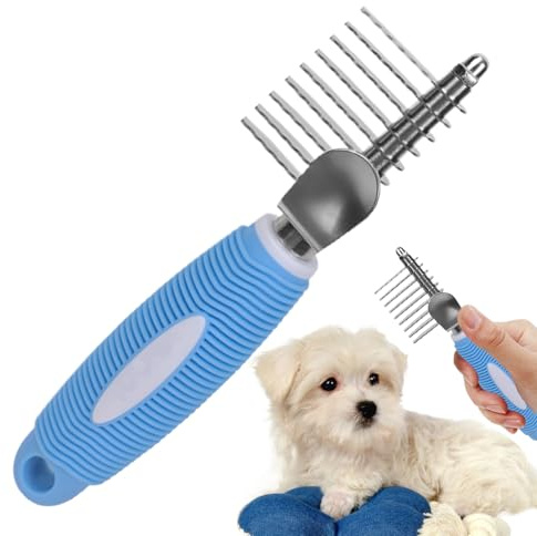 Peine Quita Nudos para Perros Quitapelos Mascotas Suave
