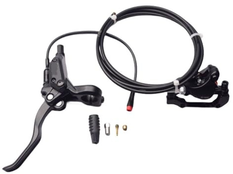 cyklar bakbromstrumma Cykelskoterbromsar XD-H800 XD-H880 1350MM 2000MM Vattentät 2-stifts vattentät cykelbroms Bakre rullbromssats(H880 L hand Rear 2000mm)