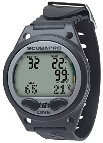 Scubapro Aladin MX Atemregler für Kaltwasser, Unisex, Erwachsene, Schwarz, Einheitsgröße