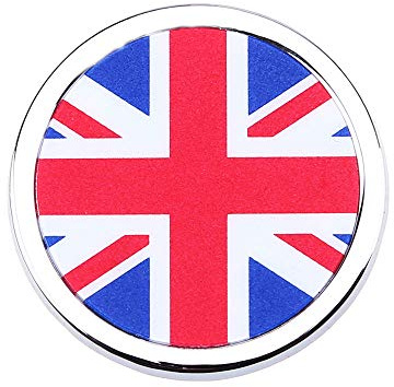 1 Stücke Nationalen England Flagge Metall Auto Aufkleber Schmücken Aufkleber Emblem Abzeichen MINI Runde