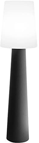 8 seasons design LED Stehlampe No. 1 – 160 cm groß (anthrazit), E27, warmweißes Licht – wetterfest – Stehleuchte für innen & außen (Garten, Terrasse), dekorative Gartenlampe - robust und langlebig