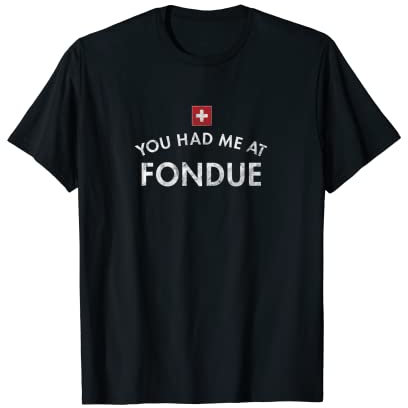 Fourchettes à fondue au fromage et au chocolat T-Shirt
