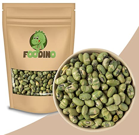 FOODINO 1kg Edamame grüne Sojabohnen geröstet & leicht gesalzen