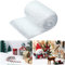 Hestya Christmas Snow Blanket Roll Glitter Snow Blanket Fake Snow Blanket for Christmas Village Artificial Snow Carpet Snow Blanket Fluffy Fake Snow for Xmas Decoration (1 Pack, 2.6 x 7.8 Ft)