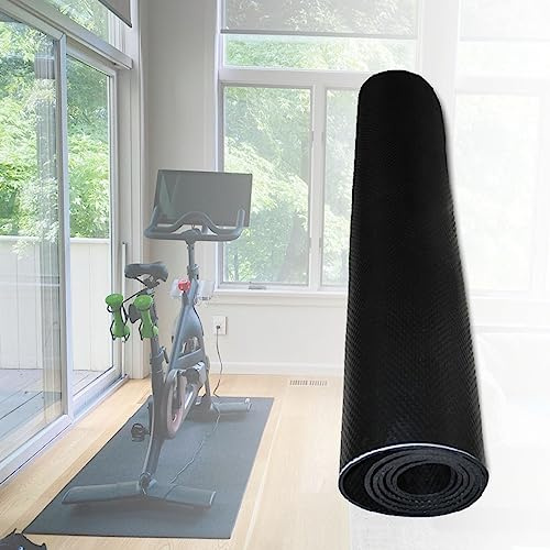 WORDFUN Bodenschutzmatte Für Fitnessgeräte, Laufband Matte Schutzmatten, AntiVibrasion, Schalldämmung, Sportmatte Fitnessmatte rutschfest, Unterlegmatte, Sprungseilmatte, Gymnastikmatte