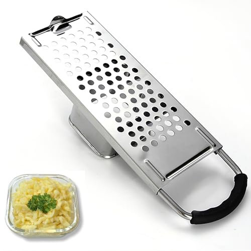 Cortador de pasta con mango cómodo, máquina tradicional alemana para fideos de huevos, prensa de pasta casera, acero inoxidable y fácil de usar, utensilio de cocina, ideal para hacer fideos caseros