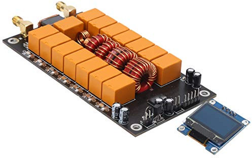 ATU-100 Antennentuner Antennentunerplatine, Antennentunerplatine 400 MA 7 Installierte Induktivitäten 7 Installierte Kondensatoren -Kits mit Bildschirm