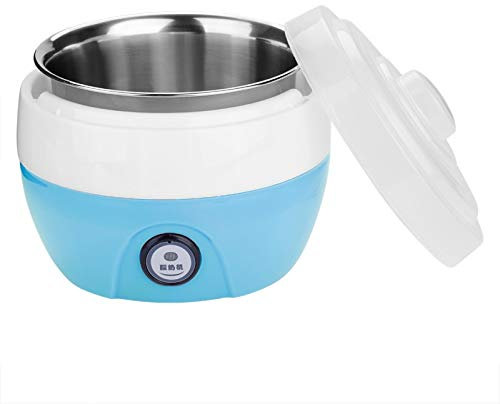 Yogurt Maker Electric Stainless Steel Inner Container for Home - Automatic Machine in Pink Color