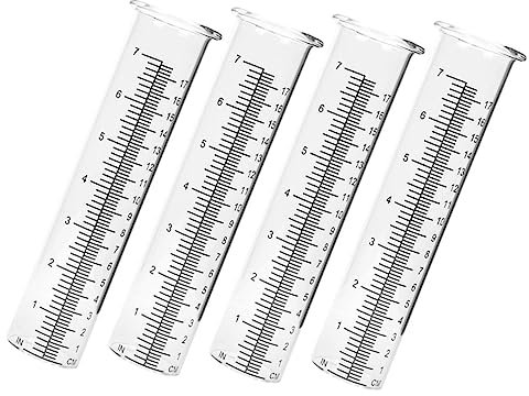 Yardenfun Jauge De Mesure Précise des Précipitations Outil De Jardin Extérieur Chiffres Faciles À Lire