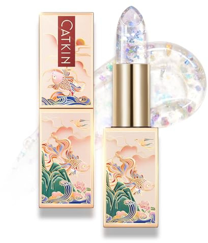 CATKIN Lippenbalsam Natürliche getönte Lippenpflege Classic mit Vitamin E, Spendet Feuchtigkeit für trockene Lippen Lippenpflegestift, 3.5g