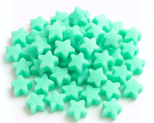 Verpackungschips Grün Sternform Bio | aus Maisstärke | 100% biologisch abbaubar und kompostierbar Füllchips Polsterchips Polstermaterial Füllmaterial (50 Liter)