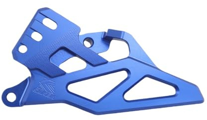 Aluminum Motorcycle Chain Pinion Protective Cover Compatible With YZ450F 2023 WR450F 2024 YZ450F 50TH 2024 YZ450FX 2024 Motorcycle Models Aftermarket Replacement(Blue)