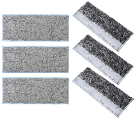 XYWOPO Tampons en tissu de nettoyage for vadrouille humide/sèche, for pièces d'aspirateur Robot M6 (6110) (6112), chiffons lavables, des sols Tampon pour robot serpillière