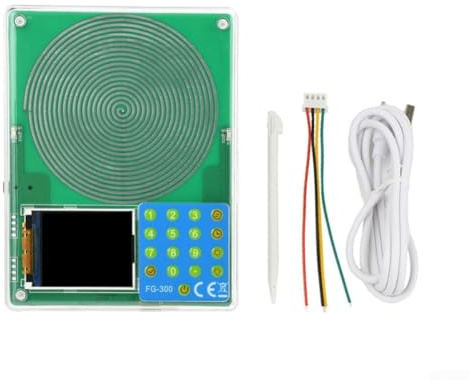 HanOaki Generatore di segnale funzione 0,01 Hz-200 kHz con 13 forme d'onda, frequenza regolabile precisione 0,001 Hz, schermo TFT a colori, alimentazione USB-C, per applicazioni Schumann Wave, verde
