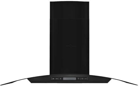 Générique Hotte Murale Acier Inoxydable 756 m³/h 90 cm Noir,Maison & Jardin,Arts de la Table & Arts culinaires,Électroménager de Cuisine,Hottes aspirantes,50708
