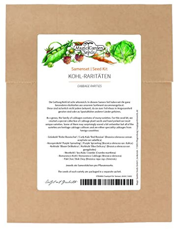 Kohl-Raritäten - Samenset mit 6 besonderen Kohlsorten