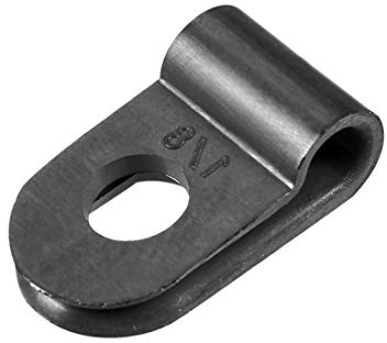 sourcing map 30Pcs Organizador De Clips Con Gestión De Cable De Nailon Con Abrazadera De Cable De Tipo R Cordón De 3,1 mm.