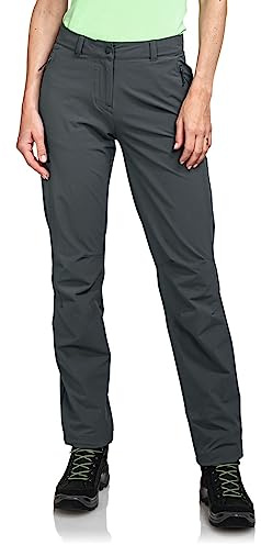 Schöffel Damen Pants Engadin1, strapazierfähige Damen Hose für Wanderungen, wasserabweisende Outdoor Hose mit sportlichem Schnitt