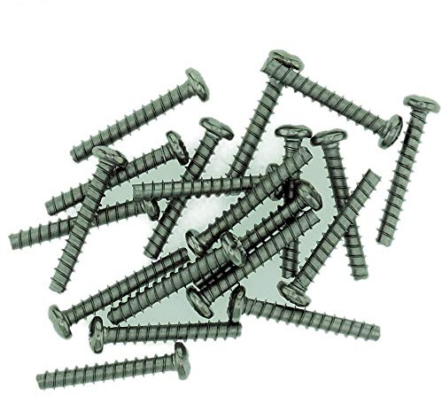 D2.5 (2,5 mm x 10 mm) Tornillos Pozi Pan para plástico (Trilobular) – Acero inoxidable (A2) (paquete de 20)