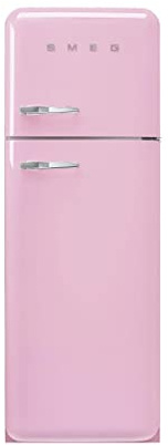 Smeg Right Hand Hinge FAB30RPK5 70/30 Fridge Freezer - Pink - D Rated